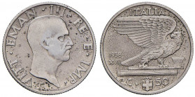 Vittorio Emanuele III (1900-1946) 50 Centesimi 1938 - Nomisma 1255 NI RRRR Tiratura di soli 20 esemplari. Abrasioni da pulitura

 

SPL+
