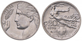 Vittorio Emanuele III (1900-1946) 20 Centesimi 1929 - Nomisma 1282 NI RRR Tiratura di 50 esemplari 

 

FDC
