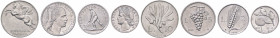 REPUBBLICA ITALIANA (1946-) 10, 5, 2 e 1 Lira 1946 - IT R Lotto di quattro monete

 

SPL-FDC