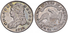 USA Mezzo dollaro 1832 - AG (g 13,32) Bella patina delicata, leggermente lucidato 

 

SPL+