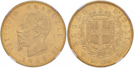Vittorio Emanuele II (1861-1878) 20 Lire 1865 T - Nomisma 852 AU In slab NGC MS 64 cod. 6141352-002

 

FDC