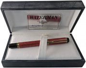 WATERMAN Penna stilografica - Edizione Man Uno e Venticinque 504/600 - Pennino F in oro 18 kt - Scatola con alcuni segni di ossidazione

 

n.a.