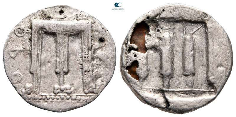 Bruttium. Kroton circa 530-500 BC. 
Fourrée Stater

19 mm, 6,27 g



very...
