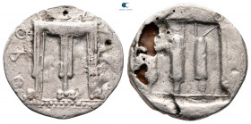 Bruttium. Kroton circa 530-500 BC. Fourrée Stater