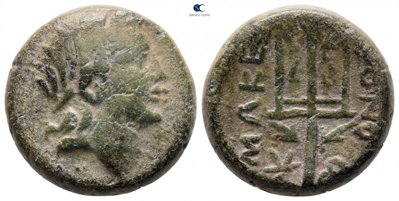 Macedon. Amphipolis. Time of Philip V - Perseus 187-168 BC. 
Bronze Æ

18 mm,...
