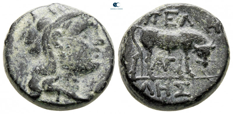 Macedon. Pella circa 187-31 BC. 
Bronze Æ

17 mm, 7,83 g



very fine