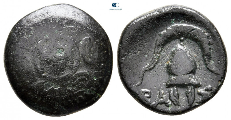 Kings of Macedon. Uncertain mint. Demetrios I Poliorketes 306-283 BC. 
Bronze Æ...