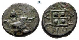 Thrace. Abdera circa 425-311 BC. Bronze Æ