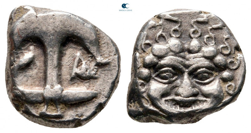 Thrace. Apollonia Pontica circa 480-450 BC. 
Drachm AR

13 mm, 3,11 g



...