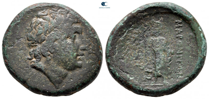 Thrace. Maroneia circa 189-49 BC. 
Bronze Æ

25 mm, 11,89 g



nearly ver...