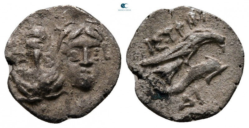 Moesia. Istrus circa 420-390 BC. 
Obol AR

12 mm, 0,77 g



nearly very f...