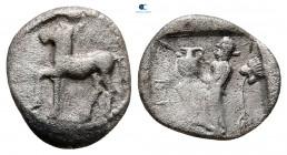 Thessaly. Larissa circa 500-400 BC. Obol AR