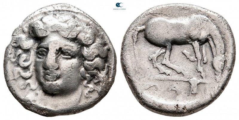 Thessaly. Larissa circa 400-300 BC. 
Drachm AR

18 mm, 5,58 g



nearly v...