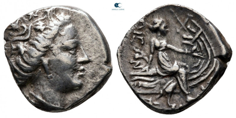 Euboea. Histiaia circa 300-100 BC. 
Tetrobol AR

13 mm, 2,32 g



very fi...