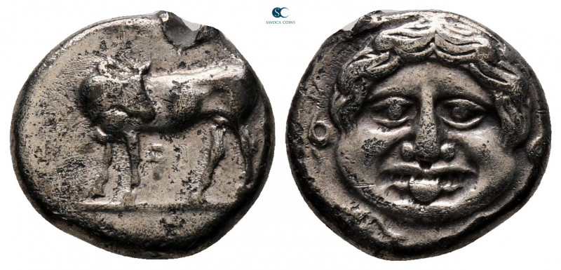 Mysia. Parion circa 350-300 BC. 
Hemidrachm AR

13 mm, 2,36 g



very fin...