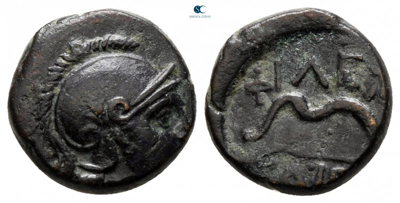 Kings of Pergamon. Pergamon. Philetairos 282-263 BC. 
Bronze Æ

11 mm, 2,13 g...