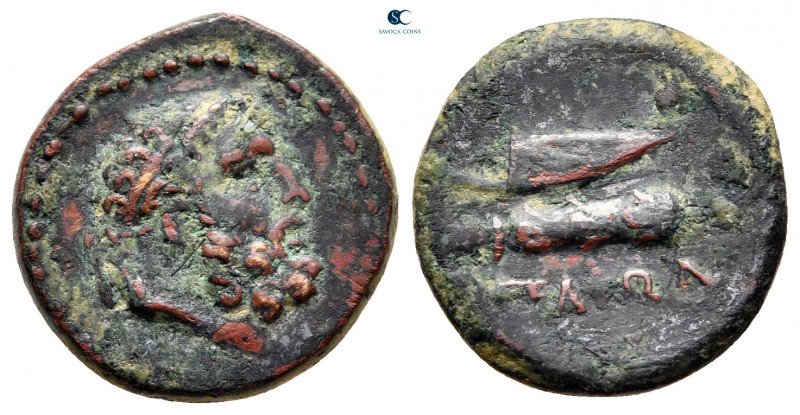 Cilicia. Aigeai circa 47-27 BC. 
Bronze Æ

17 mm, 3,07 g



very fine