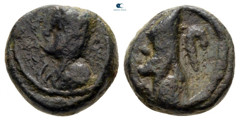 Kings of Armenia Minor. Mithradates, Satrap of Armenia 180-170 BC. 
Chalkous Æ...