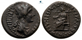 Phrygia. Eumeneia - Fulvia. Agrippina II AD 50-59. Bronze Æ