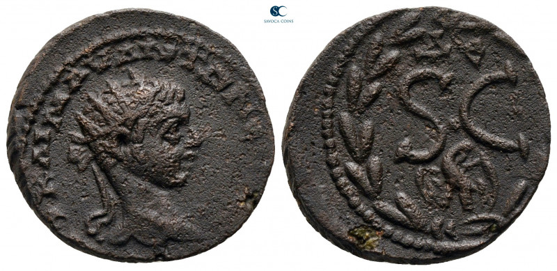 Seleucis and Pieria. Antioch. Elagabal AD 218-222. 
Bronze Æ

19 mm, 5,89 g
...