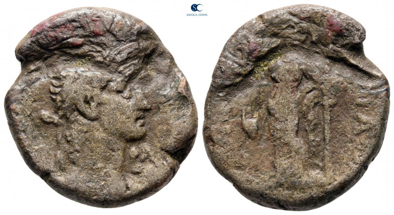 Egypt. Alexandria. Claudius AD 41-54. 
Billon-Tetradrachm

25 mm, 9,51 g

...