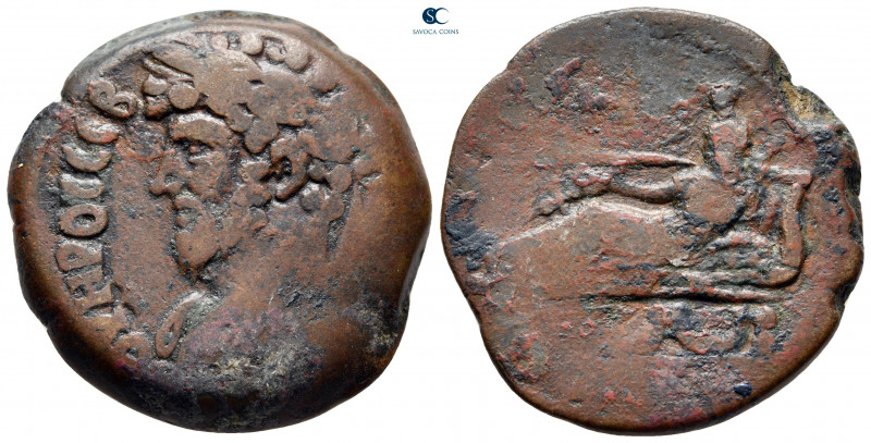 Egypt. Alexandria. Lucius Verus AD 161-169. 
Drachm Æ

32 mm, 21,99 g



...