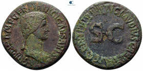 Agrippina I AD 33. Rome. Sestertius Æ