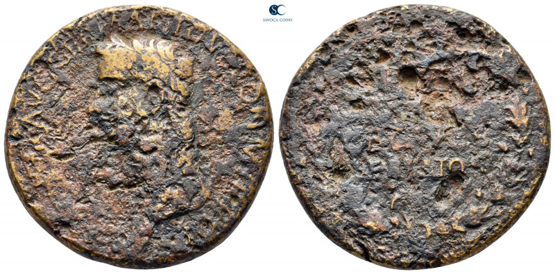 Claudius AD 41-54. Rome
Sestertius Æ

35 mm, 23,03 g



fine