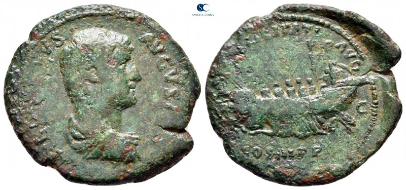 Hadrian AD 117-138. Rome
As Æ

29 mm, 8,21 g



fine