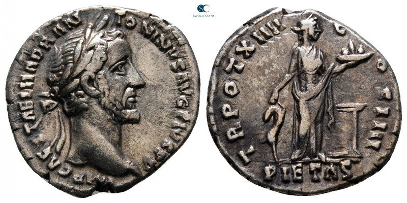 Antoninus Pius AD 138-161. Rome
Denarius AR

17 mm, 2,96 g



very fine