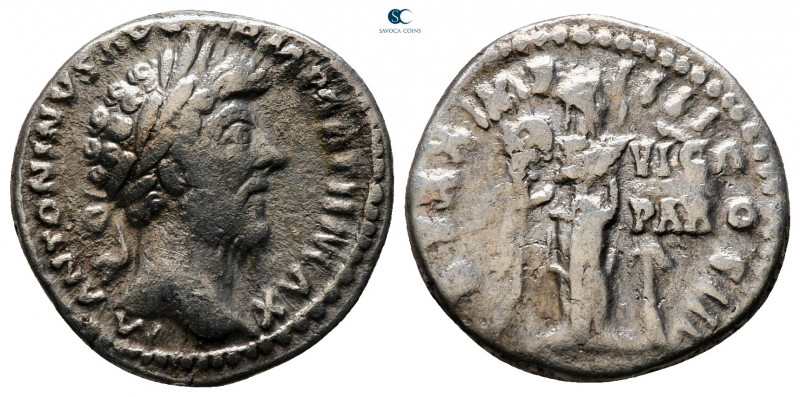 Marcus Aurelius AD 161-180. Rome
Denarius AR

17 mm, 3,03 g



nearly ver...