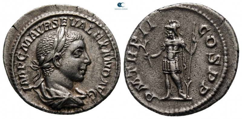 Severus Alexander AD 222-235. Rome
Denarius AR

20 mm, 3,09 g



very fin...