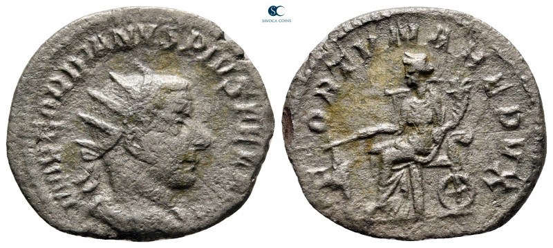 Gordian III AD 238-244. Rome
Antoninianus AR

22 mm, 1,44 g



fine