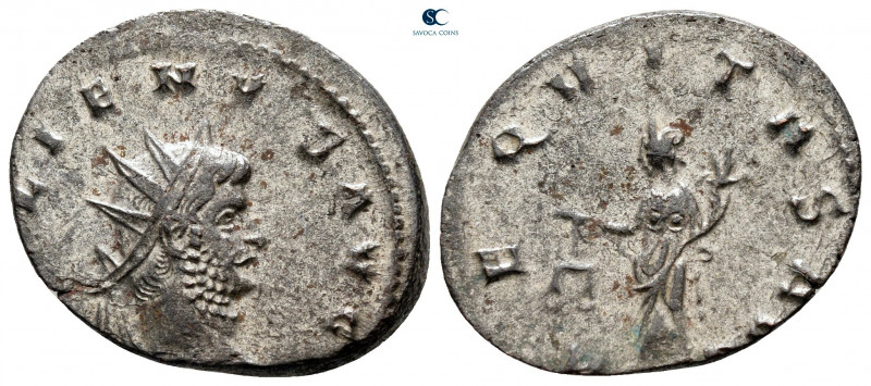 Gallienus AD 253-268. Rome
Antoninianus Æ silvered

20 mm, 2,85 g



very...