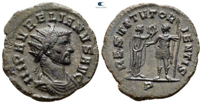 Aurelian AD 270-275. Mediolanum
Antoninianus Æ

21 mm, 3,08 g



very fin...