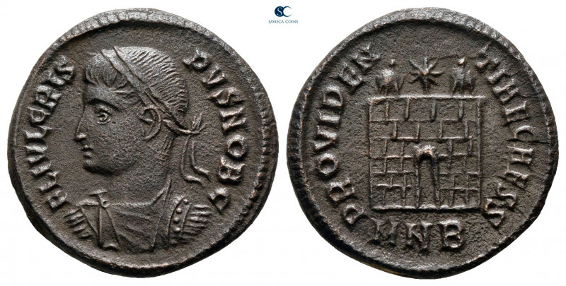 Crispus, as Caesar AD 316-326. Nicomedia
Follis Æ

17 mm, 2,71 g



very ...