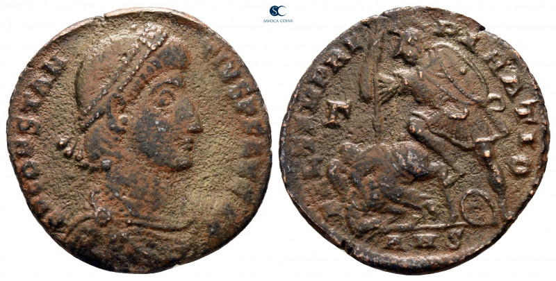 Constantius II AD 347-355. Antioch
Follis Æ

21 mm, 3,82 g



nearly very...