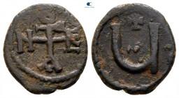Tiberius II Constantine AD 578-582. Theoupolis (Antioch). Pentanummium Æ
