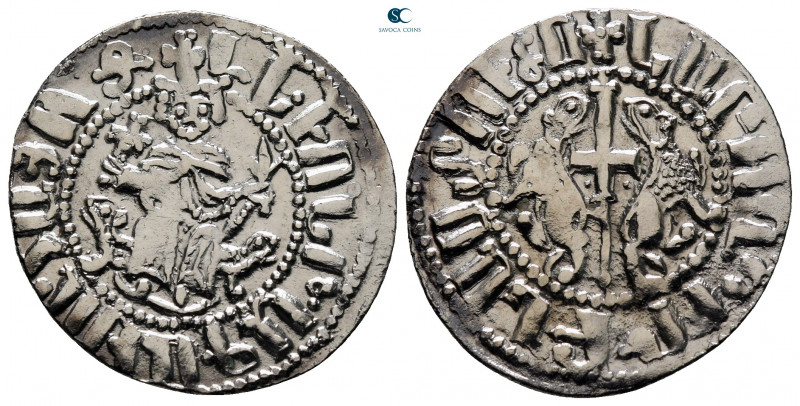 Cilician Armenia. Sis. Levon I AD 1198-1219. 
Tram AR

23 mm, 2,79 g



v...