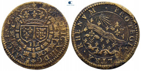 France. Louis XIII AD 1610-1643. Jeton CU