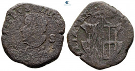 Italy. Napoli (Naples) mint). Filippo IV AD 1621-1665. Grano Æ