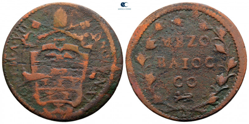 Italy. Papal State, Gubbio. Innocent XI (Benedetto Odescalchi) AD 1676-1689.
Me...