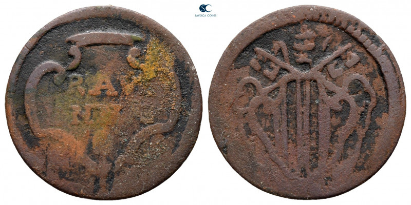 Italy. Ravenna. Bendetto XIV AD 1740-1758.
Quattrino Æ

20 mm, 1,44 g



...