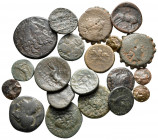 Lot of ca. 20 greek bronze coins / SOLD AS SEEN, NO RETURN!
nearly very fine