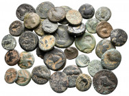 Lot of ca. 37 greek bronze coins / SOLD AS SEEN, NO RETURN!
nearly very fine