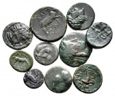 Lot of ca. 10 greek bronze coins / SOLD AS SEEN, NO RETURN!
very fine