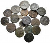 Lot of ca. 19 roman provincial bronze coins / SOLD AS SEEN, NO RETURN!nearly very fine