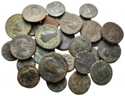 Lot of ca. 30 roman provincial bronze coins / SOLD AS SEEN, NO RETURN!fine