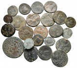 Lot of ca. 23 roman provincial bronze coins / SOLD AS SEEN, NO RETURN!nearly very fine