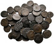 Lot of ca. 58 roman provincial bronze coins / SOLD AS SEEN, NO RETURN!nearly very fine